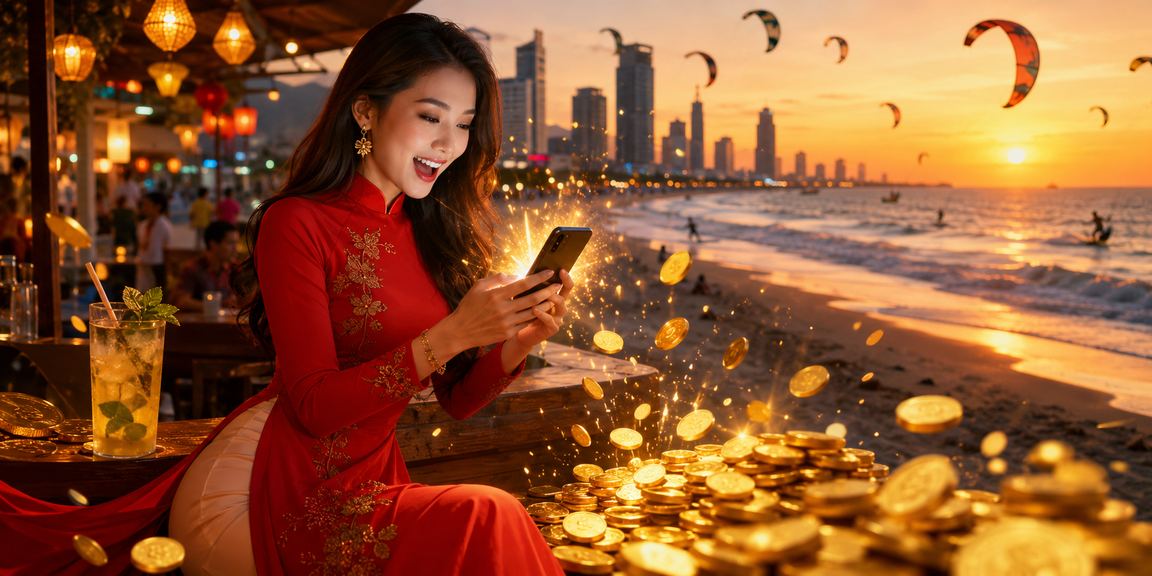 Người dùng xem kèo thể thao tại Sài Gòn với trang phục áo dài truyền thống